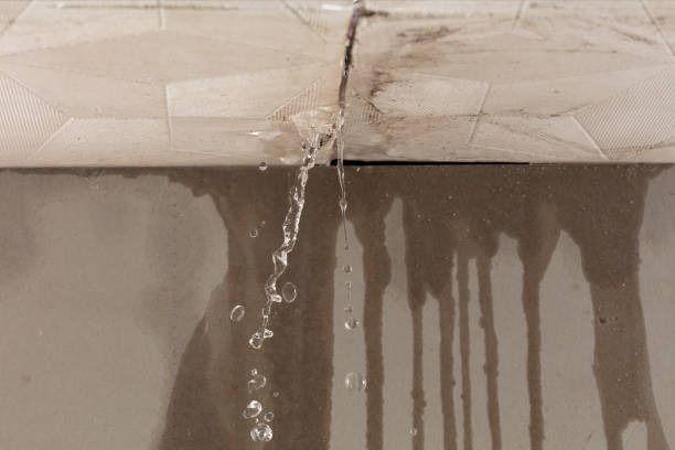 Professional Burst Pipe Cleanup technician working in Atglen, PA